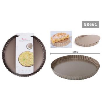 Moule à Gâteau Sucré 30 cm avec Fond Amovible