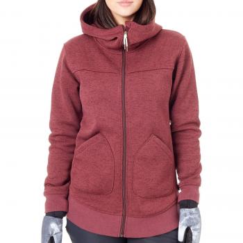 Burton Hoodie con Cremallera para Mujer Minxy Sherpa Lined Port R
