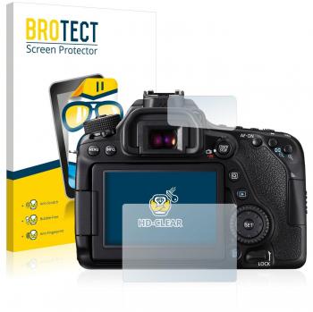 Brotect Pellicola Protettiva Canon EOS 80D Anti-Impronte