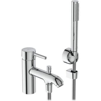 Kit Completo di Doccia Ceraline Ideal Standard: Mixer a Una Mano e Doccetta Chromata