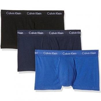 Calvin Klein 3-Pack Blue Trunks