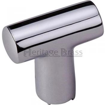 High Gloss Chrome Cabinet Button