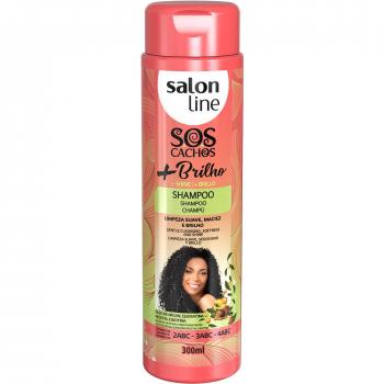 Shampoo Salon Line Cachos com Brilho 300ml