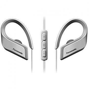 Panasonic RP-BTS35E-W Flexible Ohrbügel Bluetooth In-Ear Kopfhörer in weiß