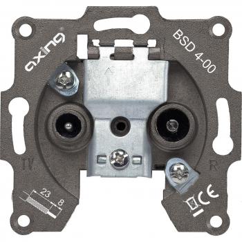 Axing BSD 4-14 Antennendose TV, UKW Unterputz Stichleitungsdose