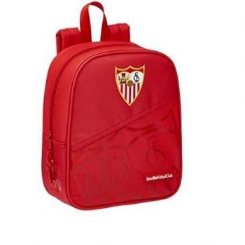 Mochila Safta Sevilla FC, 220x100x270mm, Equipaje Infantil, Rojo