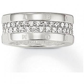 Anillo de Plata Eternity Clásico Thomas Sabo