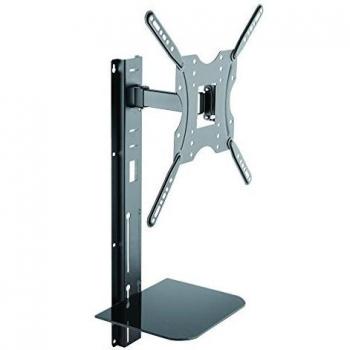 LogiLink BP0048 Supporto per TV a schermo piatto 139,7 cm (55) Nero, Acciaio inossidabile