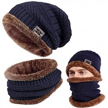 Set Cappello e Sciarpa Caldo QICEDER