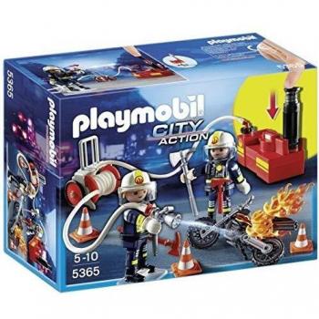 Playmobil Bomberos con Bomba de Agua 2pieza