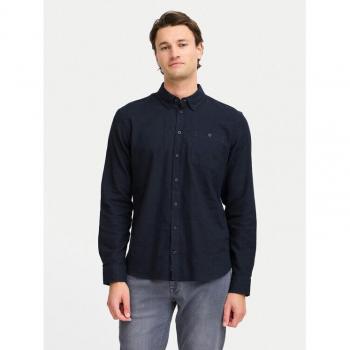 Blend Hemd Shirt 20717140 Schwarz Casual Fit