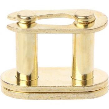 Hebilla de cadena 25H dorada para motocicleta, anillo de enlace # T8F #420 #428 #520 #530