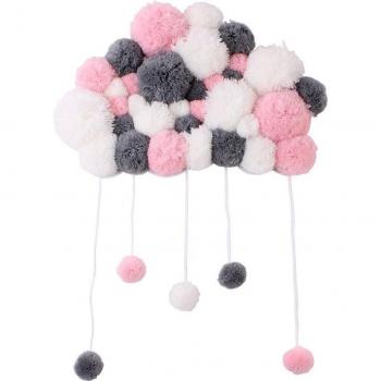 Tenture enfantine « Balle Velours Corail »