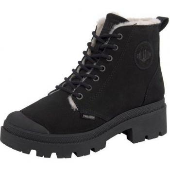 Palladium Stivali PALLABASE Nubuck Zip Neri EU 41,5