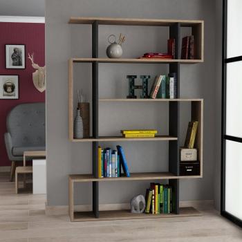 Decortie Mito Modern Bookcase Display Unit Tall 161cm