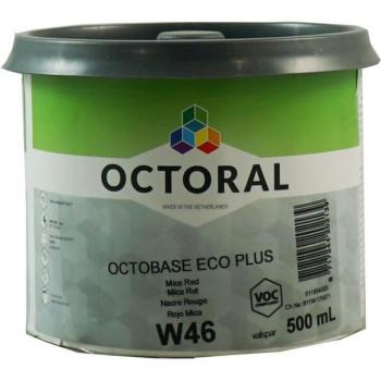 Octobase W46 Écologique Base Rouge Mica 0,5 lt