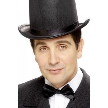 Classic Black Satin Bow Tie – Smiffys Men’s Heritage Collection