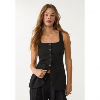 Veste Noire Texturée Taille XL