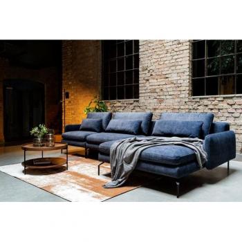 Webvelours Ecksofa Moderne Entspannung