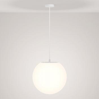 Plafonnier Globe Blanc E27 IP54