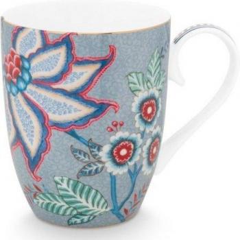 Set de 6 Mugs XL Fleurs Bleues Claires – Pip Studio