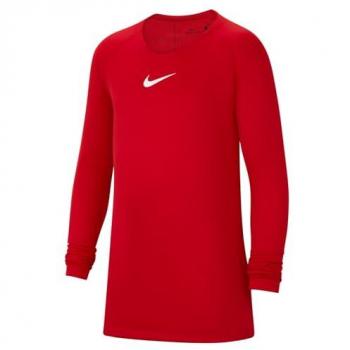 Chemise de sport Nike Park First Layer pour enfants, couleur rouge, taille XS unisex