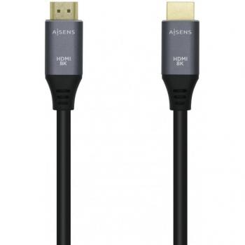 HDMI Cable Aisens A150-0426 1 metro, Standard, Nero e Grigio