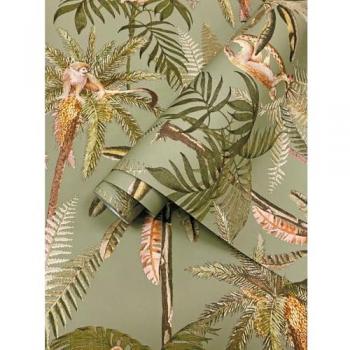 Monkey Motif Wallpaper – Albany Ateles 91762