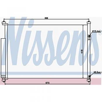 Nom détaillé 4: Condenseur de réfrigération Nissens 940012