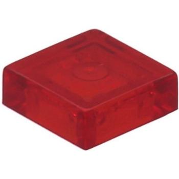 LEGO City Rosso Trasparente 1x1