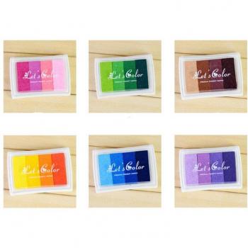 Multicolor Ink Pad for Stationery Art