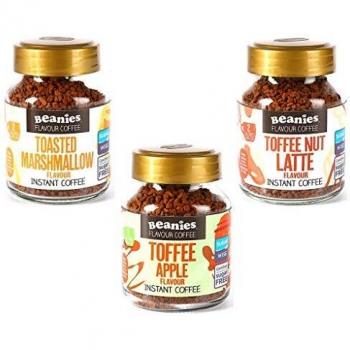 Beanies Flavoured Instant Coffee Jars: Toasted Marshmallow (50g)