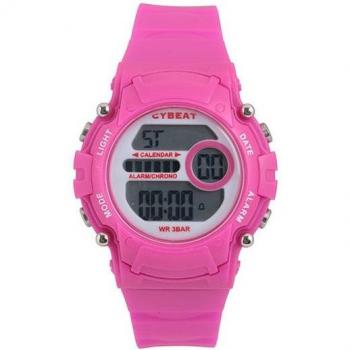CYBEAT Sun Flame: Reloj digital J‑AXIS Masculino CY16‑PI en color rosa
