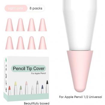 Carcasa de silicona antideslizante para Apple Pencil 1 y 2
