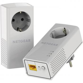 Connettore Ethernet doppio Netgear PLP1200‑100PES, bianco