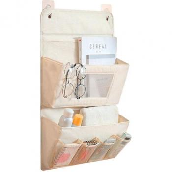Bolsa de tela para accesorios de baño