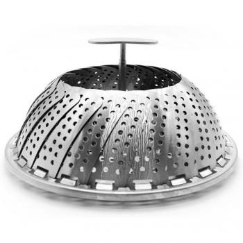 Versatile Folding Steamer for Vegetables and Fruits