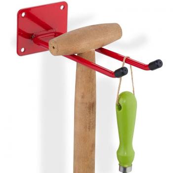 Red Wall-Mounted Appliance Holder