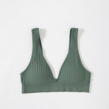 Top básico acolchado sin costuras de verano