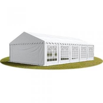 Tendone esterno 5x10 m bianco ignifugo e impermeabile