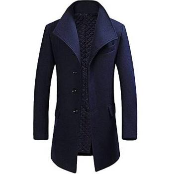 Cappotto Monopetto Lana Casual