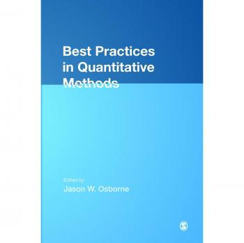 Osborne, Jason W. Best Practices In Quantitative Methods