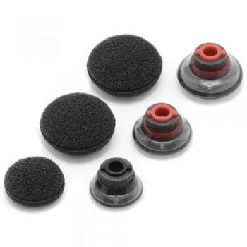 Kit d'embouts silicone/mousse pour Plantronics Voyager 5200/5210/5220