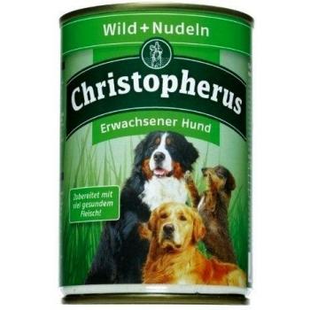 Allco Christopherus Wild & Nudeln Hundefutter (Nass) – 6×400 g