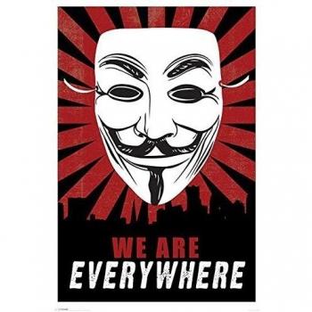 Póster V de Vendetta: La Máscara