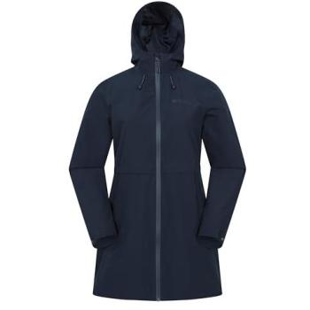 Women's Hilltop II Waterproof Hooded Windbreaker – Navy, Sizing 20