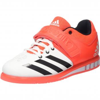 Adidas Powerlift, Zapatillas para gimnasio, Negro (White/Red), 43.3333333333333 EU