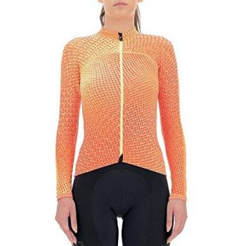 Women's Orange Ginger Airwing Winter Long Sleeve Top