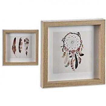 Traumfänger Mdf-Holz Foto – 2,5 × 21,5 × 21,5 cm