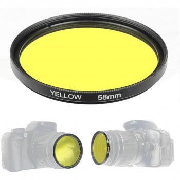 Filtre rouge, orange, jaune, bleu 52mm pour GoPro